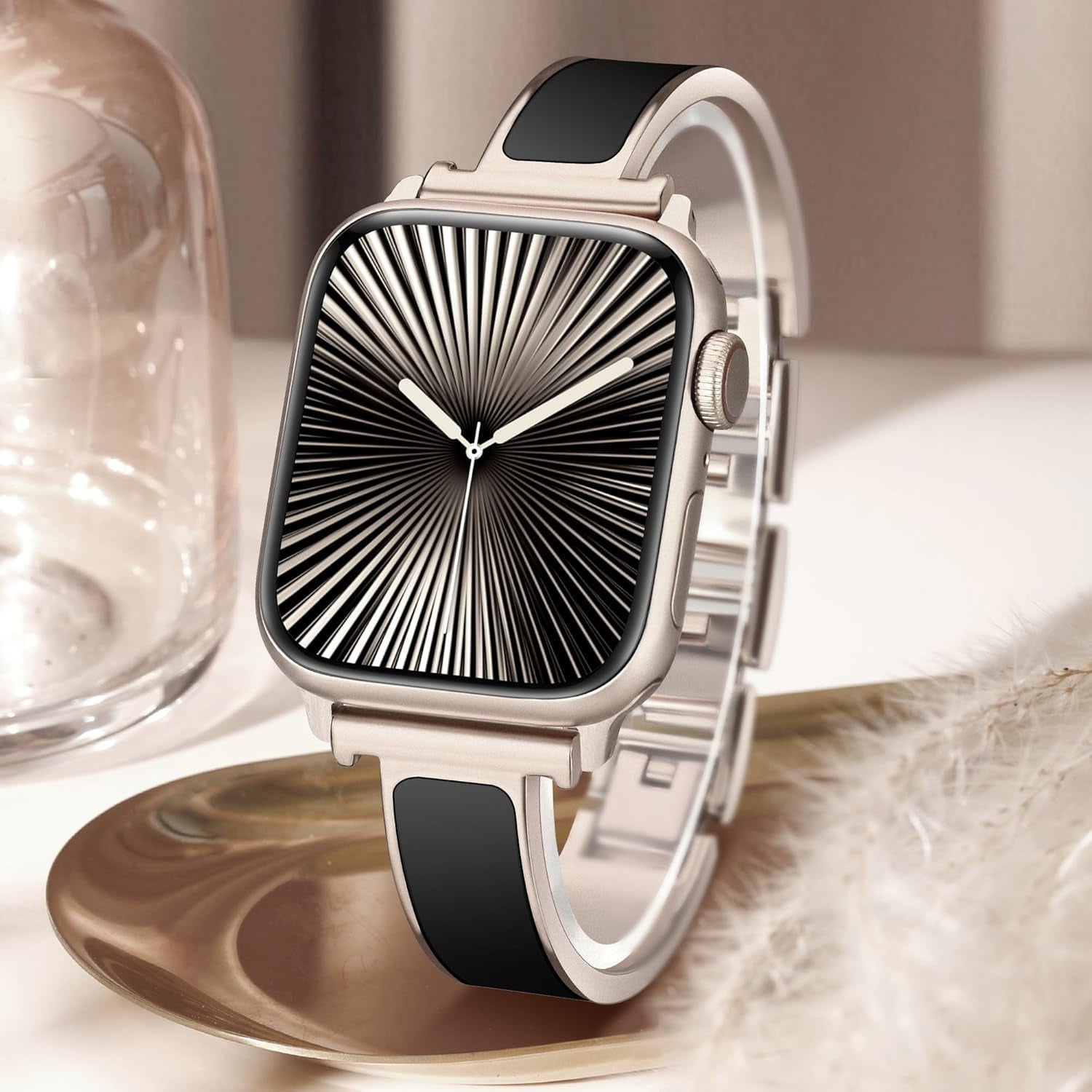 Straplab Elegant Fusion Apple Watch Band for All Series