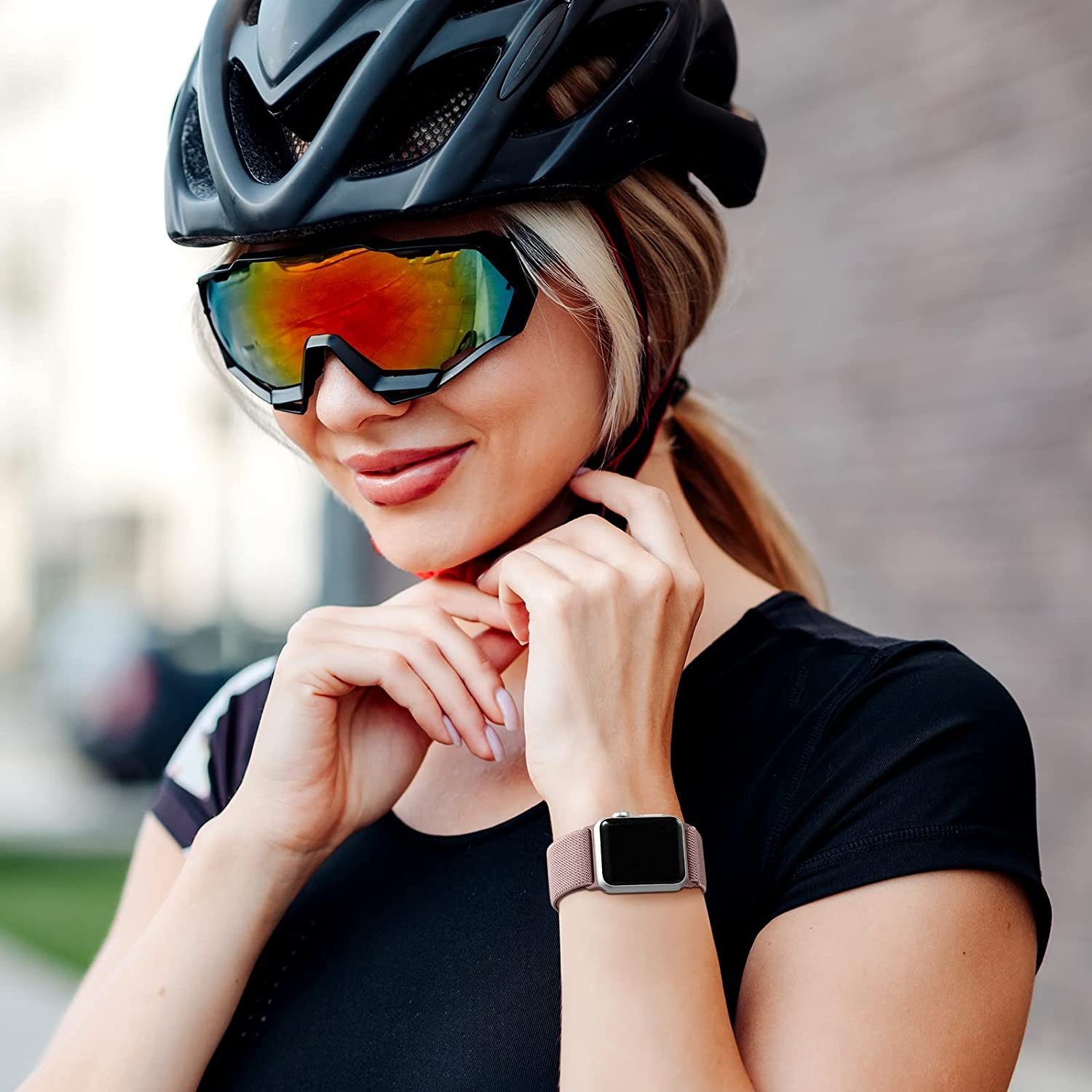 Straplab Stretchy Nylon Bands - Multi-Colour Set for Apple Watch