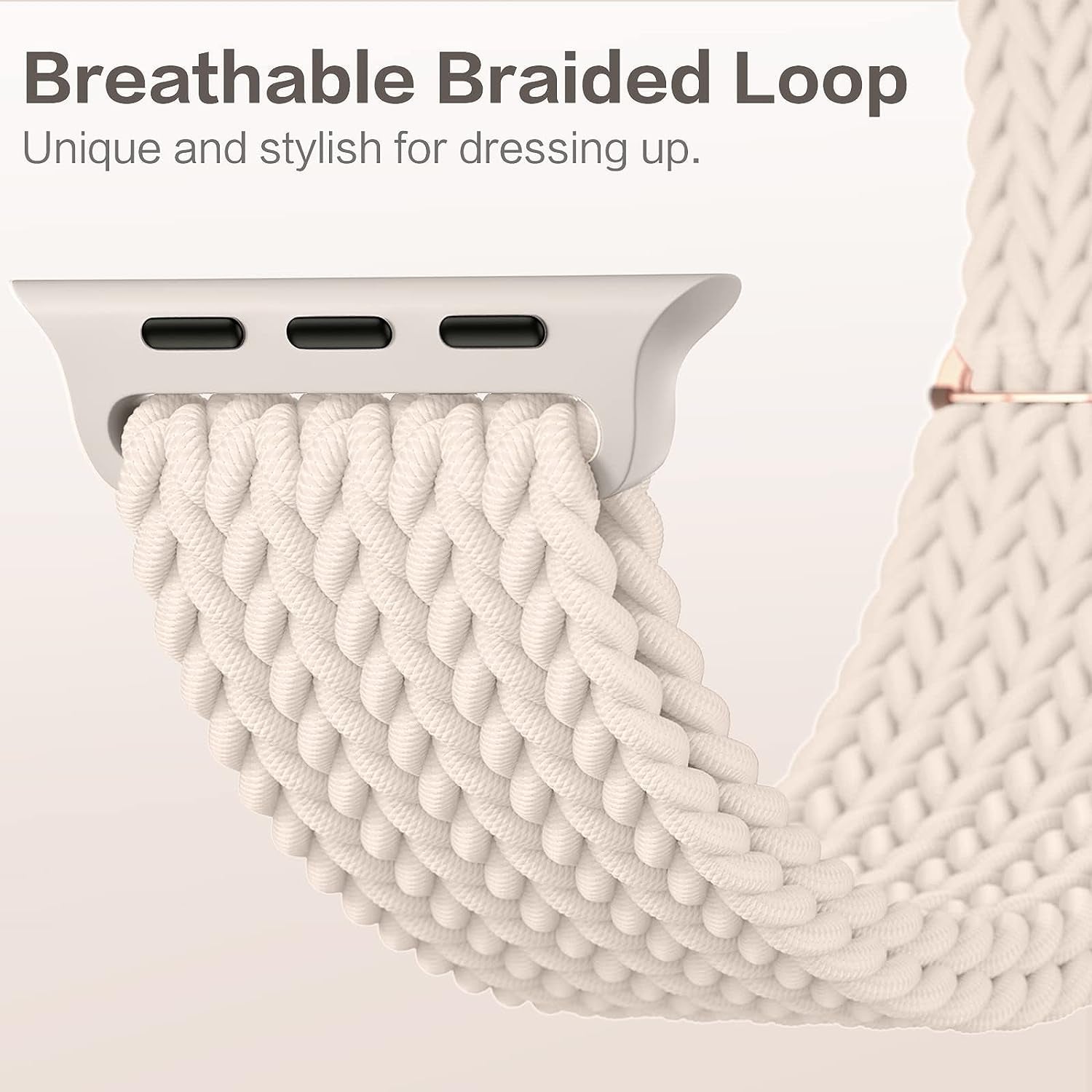 Straplab Braided Solo Loop Bands - 2 Pack for Apple Watch