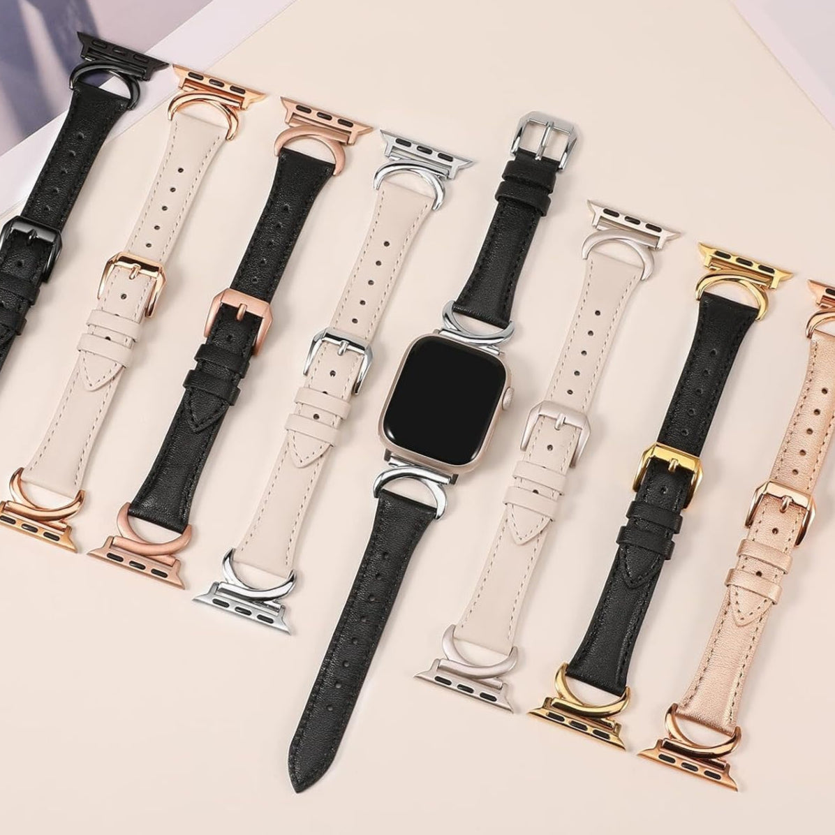Straplab Vienna Premium Leather Apple Watch Band