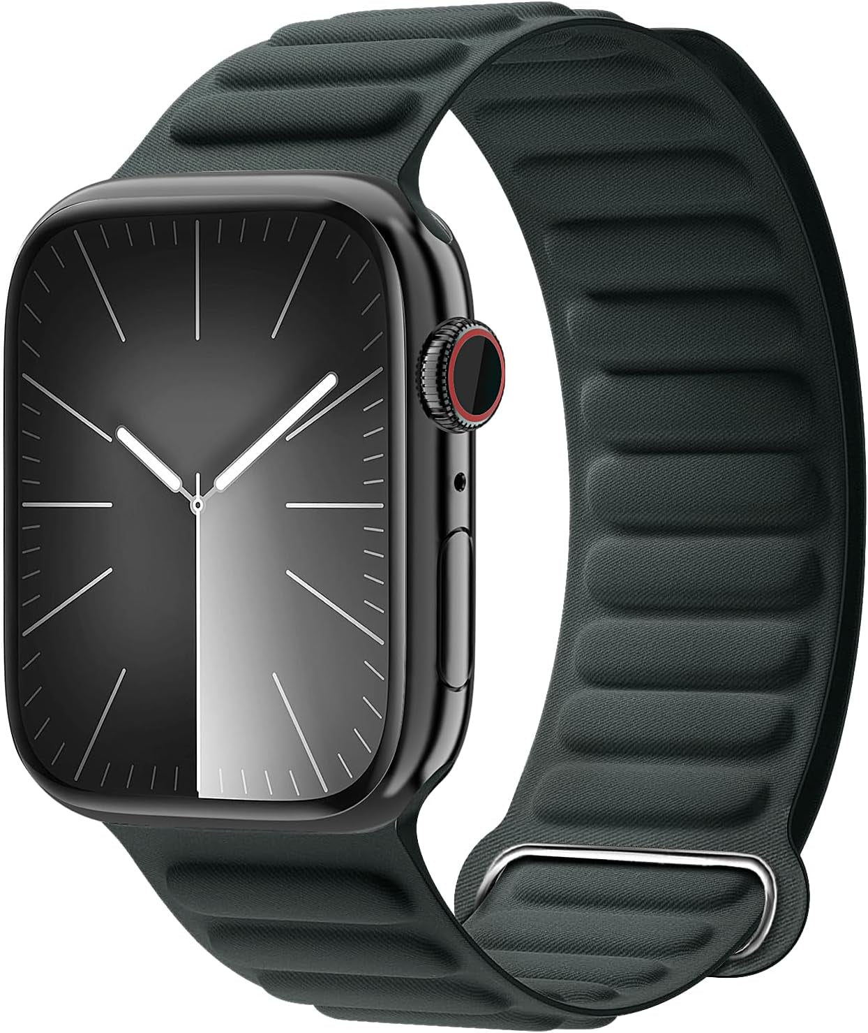 Magnetic Link Band Compatible with Apple Watch Band 49Mm 45Mm 44Mm 41Mm 40Mm 42Mm 38Mm Iwatch Bands for Women Men, Finewoven Loop Magnet Strap for Iwatch Series 9 8 7 6 5 4 3 2 1 SE 2Nd Ultra