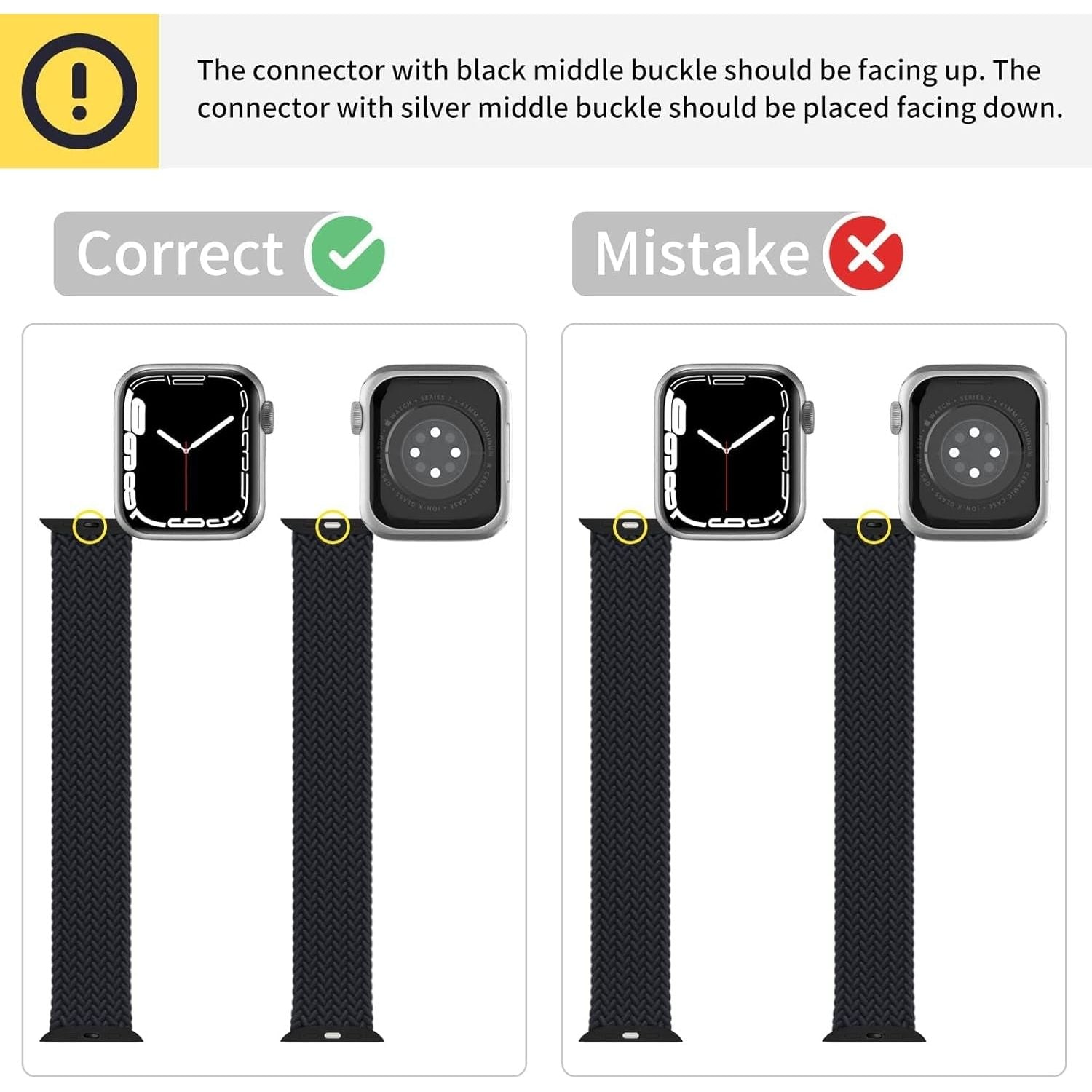 Straplab Lace Braided Solo Loop - Stretchy Nylon Sports Band