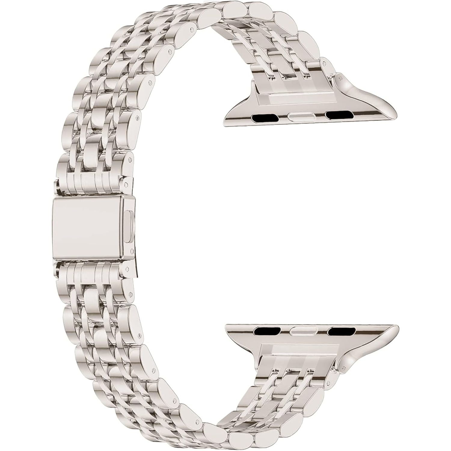 Straplab Bandelle Slim Stainless Steel Apple Watch Strap for Women