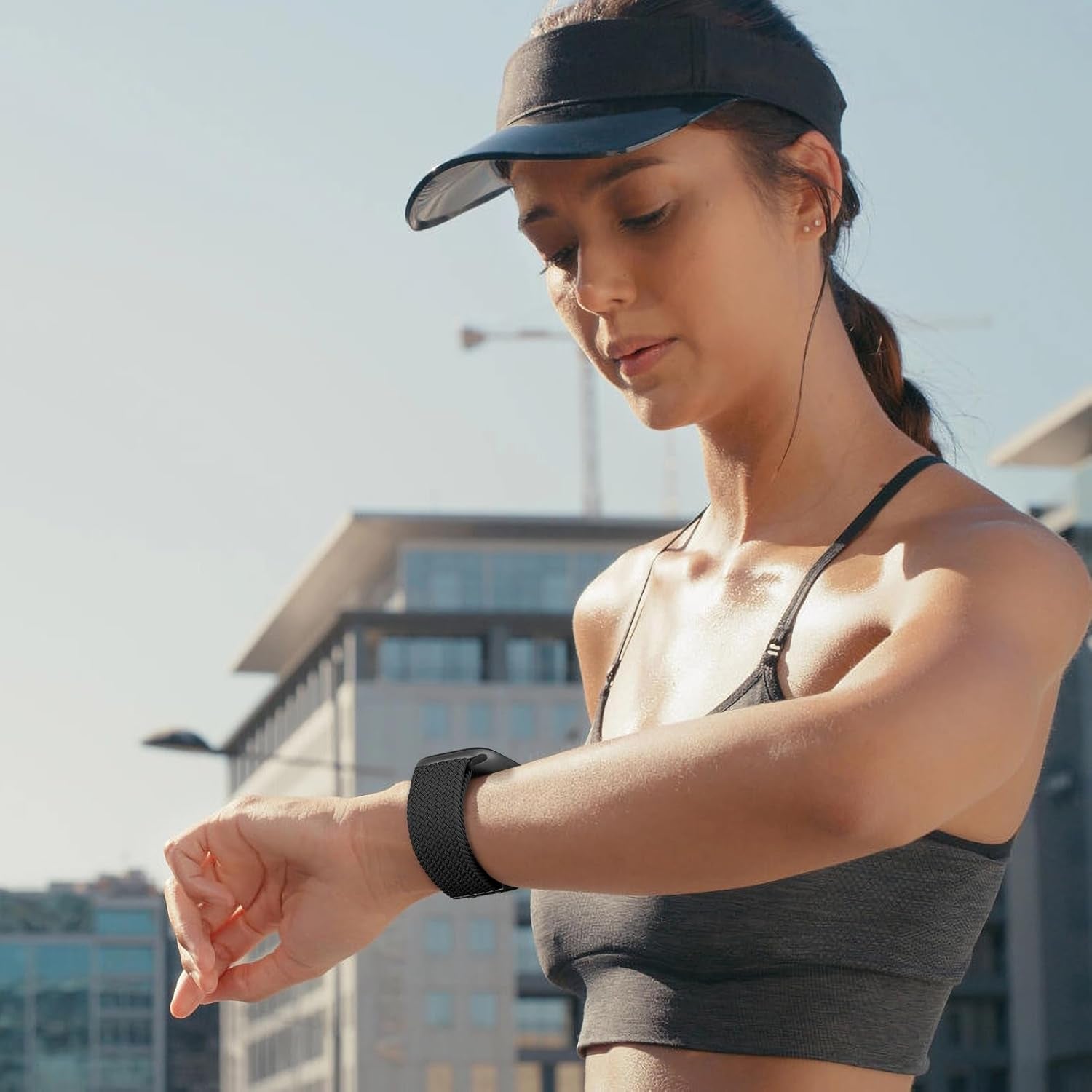 Straplab Braided Solo Loop for Apple Watch Series 3-10