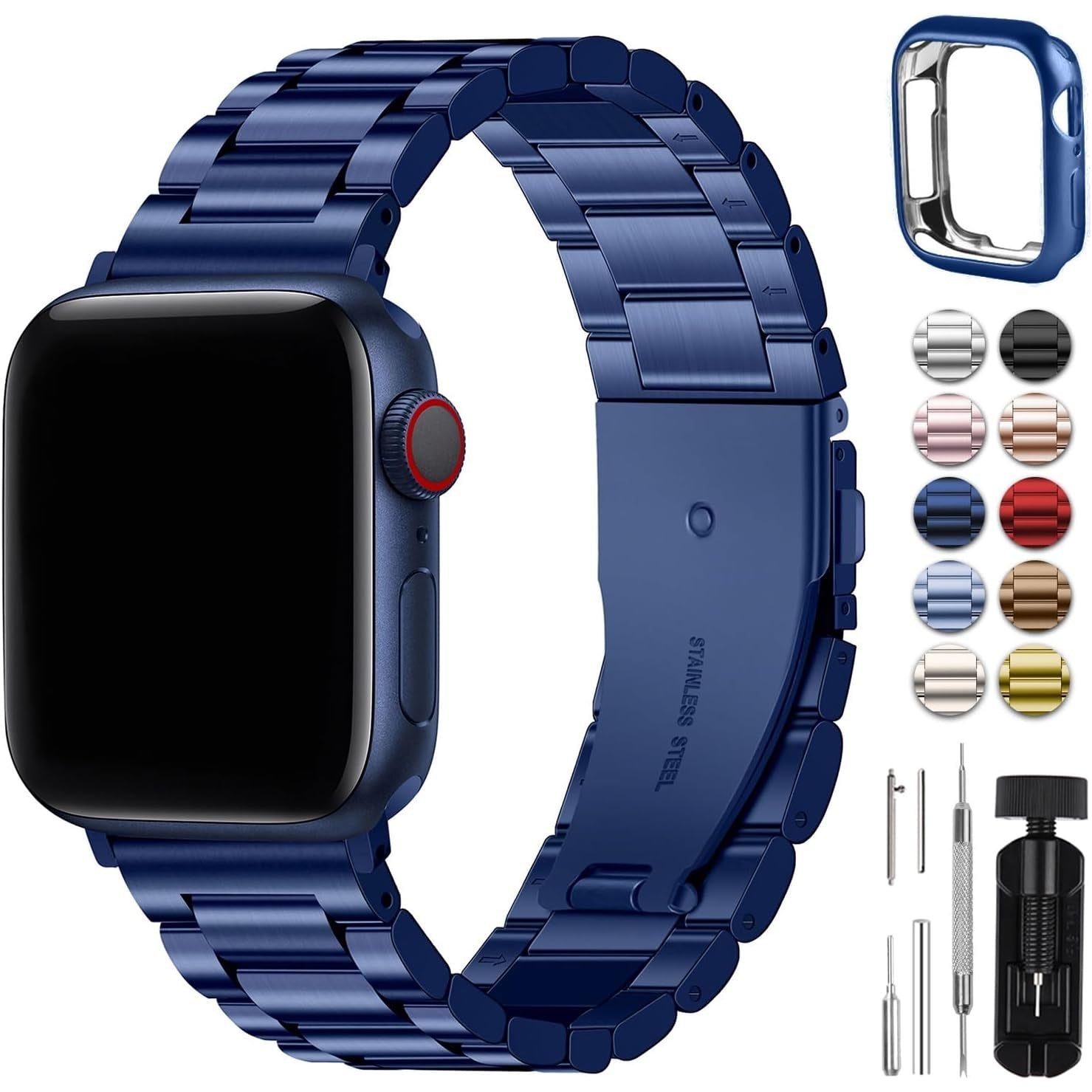 Straplab Steel Luxe Apple Watch Band