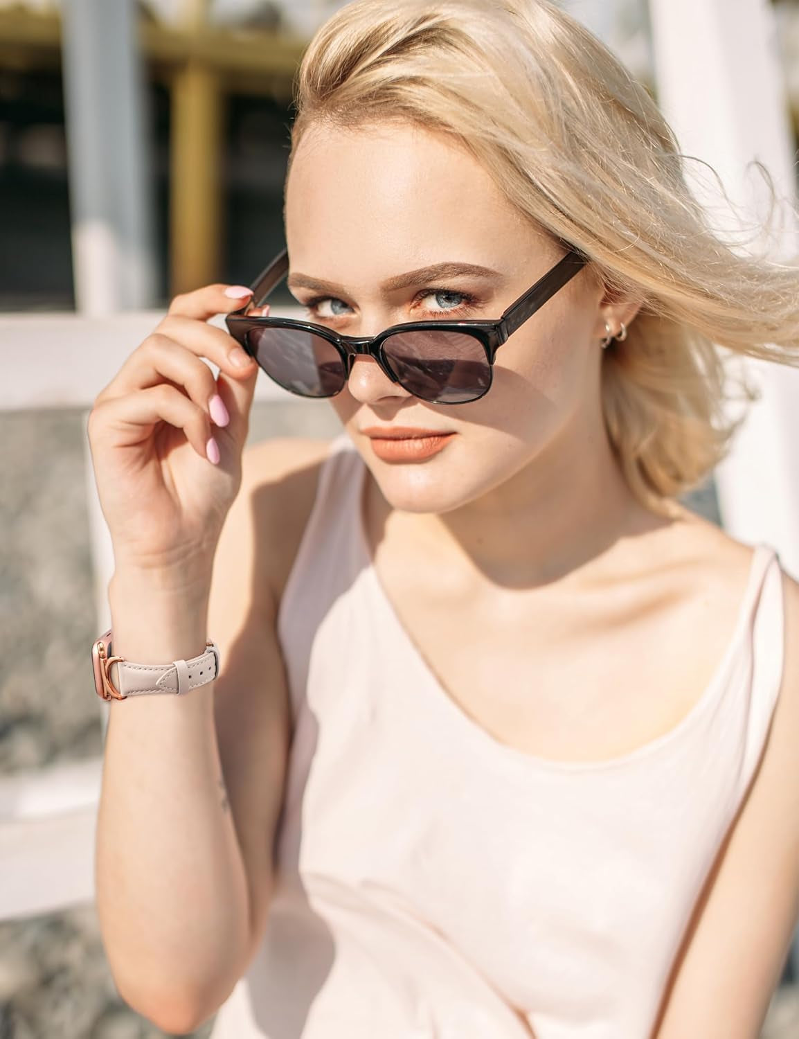 Straplab Vienna Premium Leather Apple Watch Band