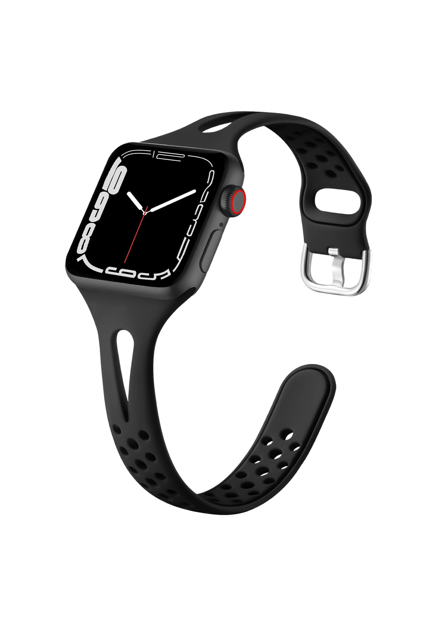 Straplab Lux Silicone Adjustable Watch Band