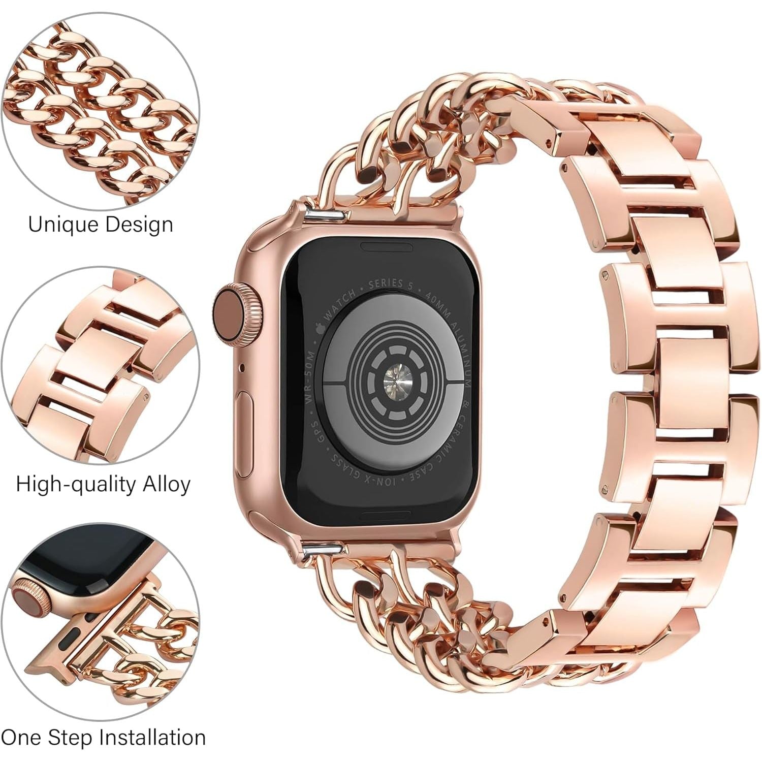 Straplab Monte Carlo Luxe Apple Watch Band