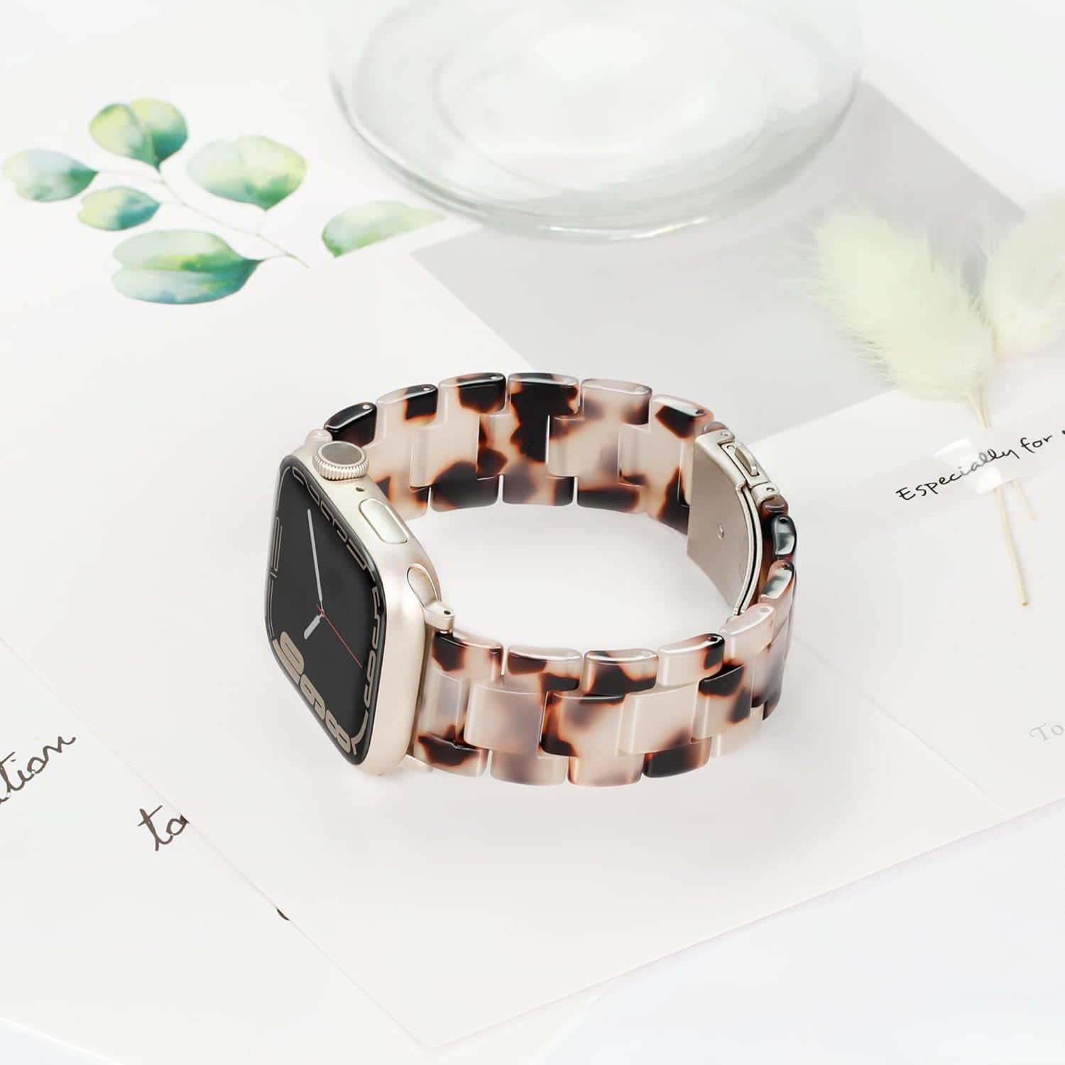 Straplab Tortoise Shell Watch Band