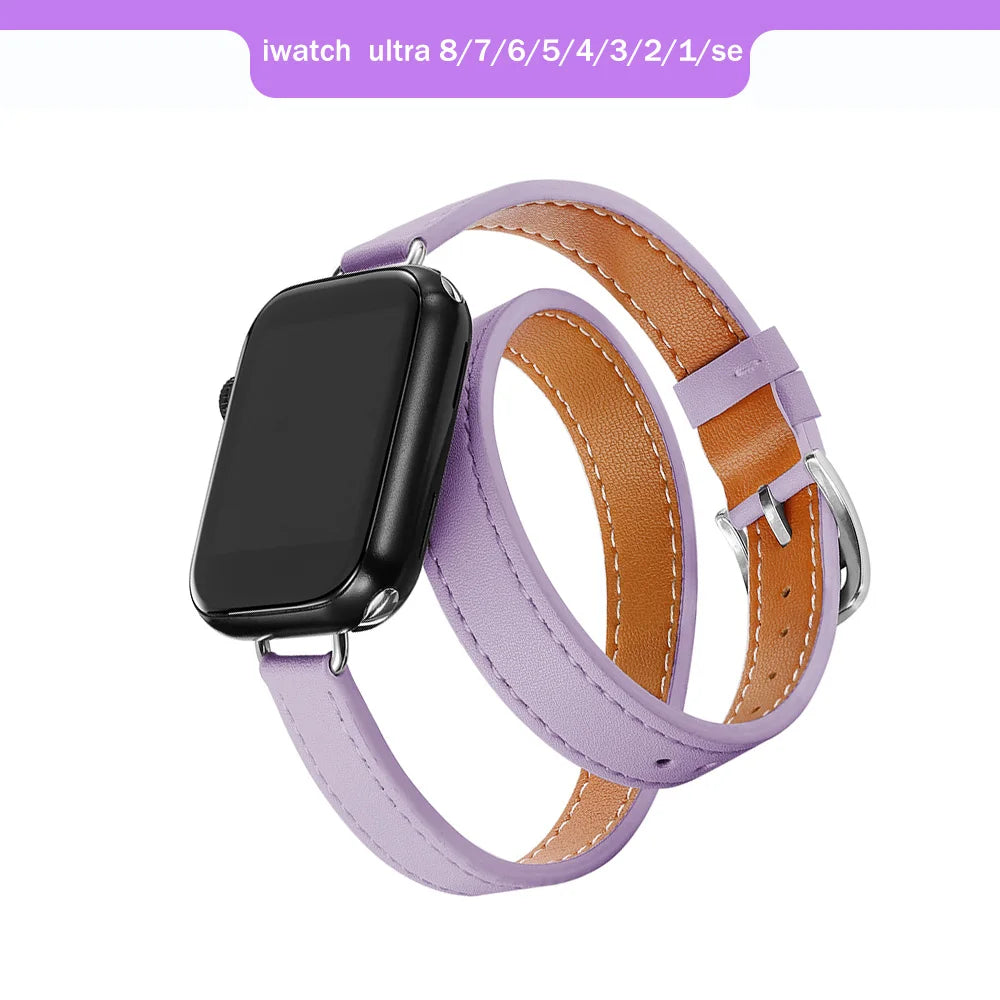 Leather Loop Band 7 Colours