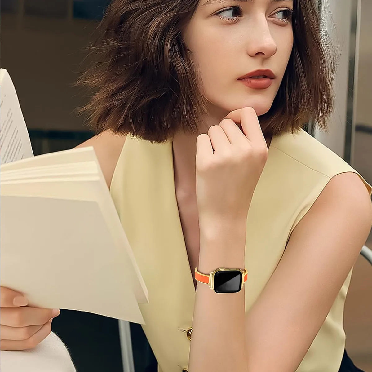 Aubry Designer Inspired Watchband 5 Colours | Best Seller