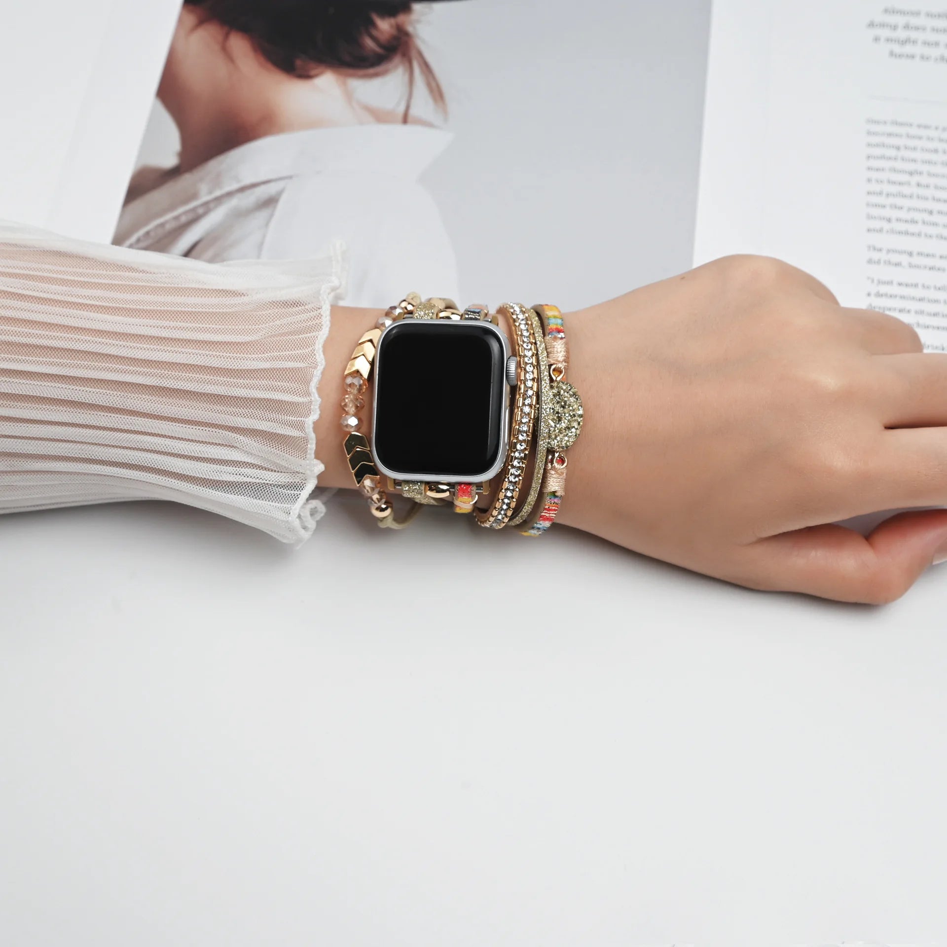 Weave Bracelet Band 5 Colours