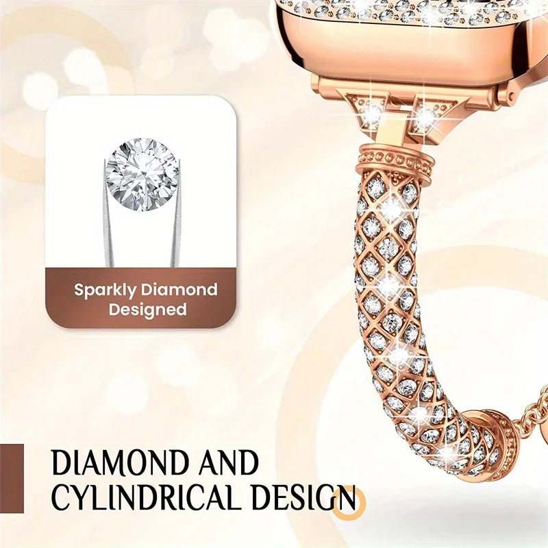 NEW - Kerr Stainless Steel Strap + Diamond Case 3 Colours