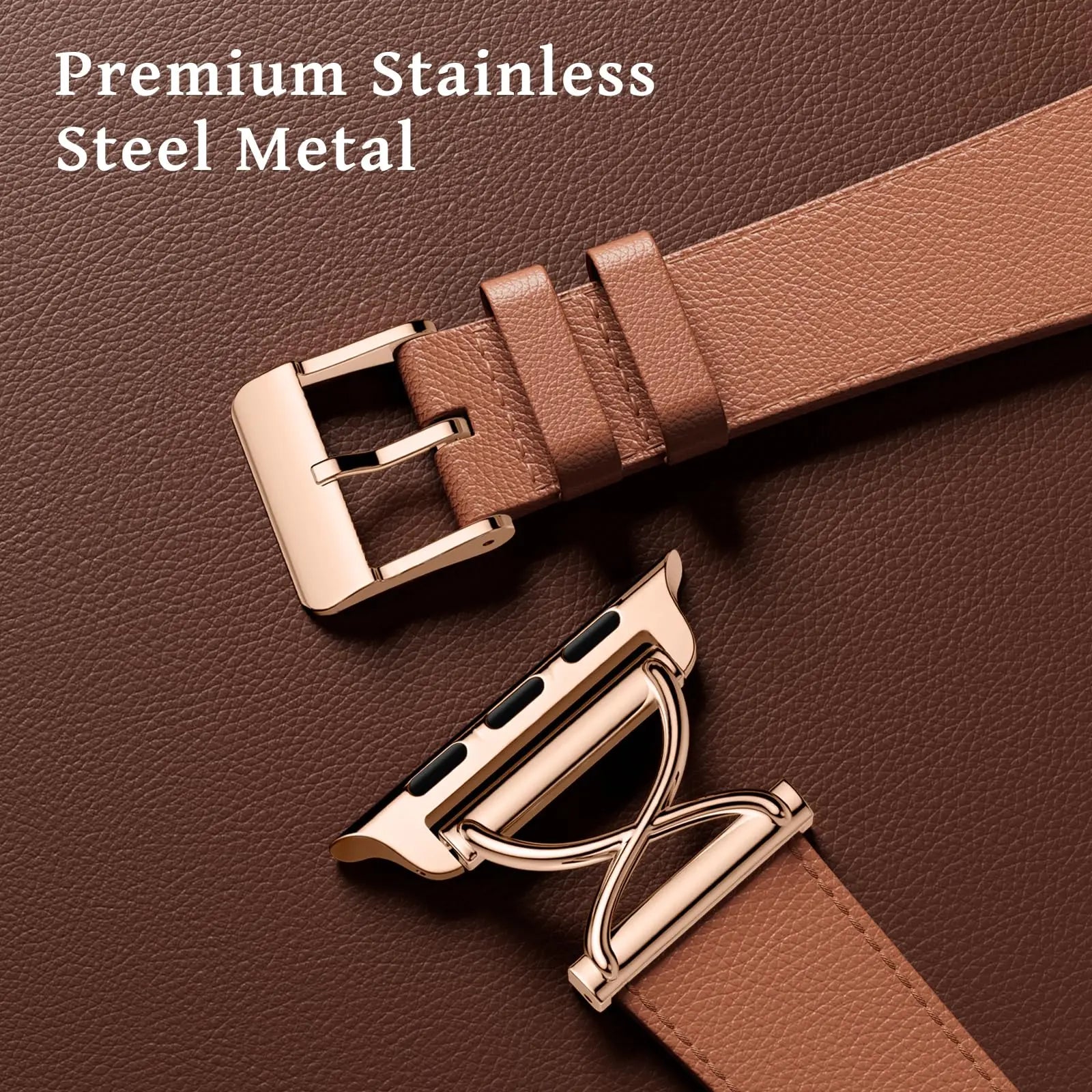 NEW - Leather Watchband | 6 Colours