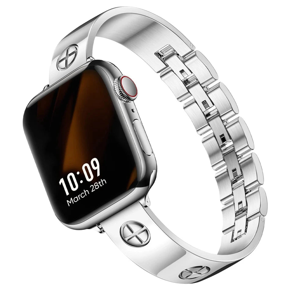 Luxury Inspired Watchband 18K Plated 4 Colours