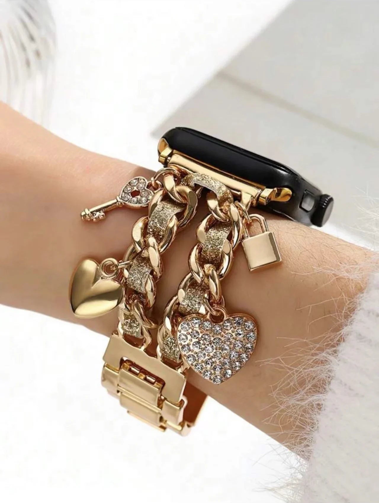 Charm Strap For Apple Watch | Gold | Silver