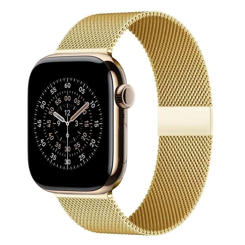 New Autumn Gold Milanese Strap
