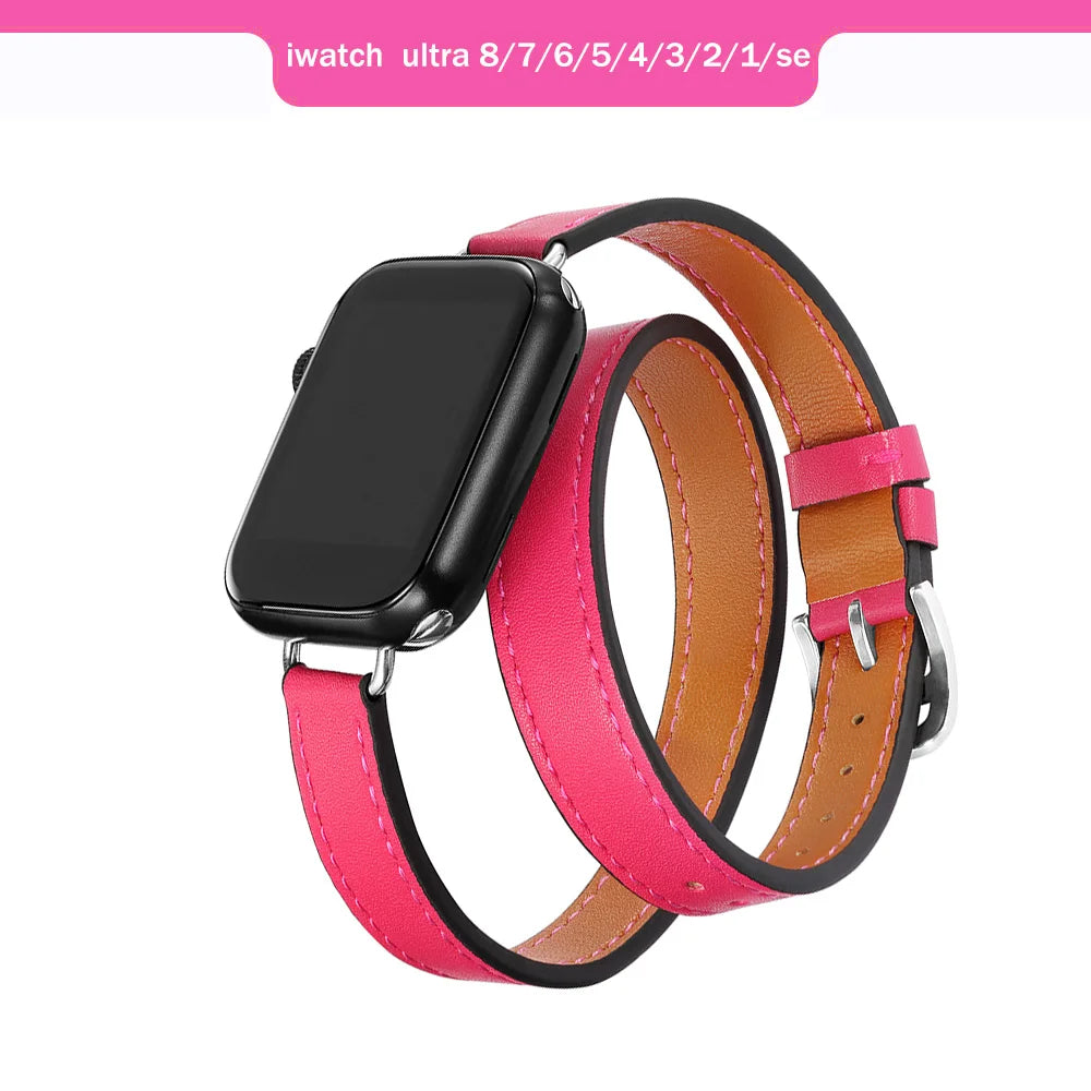 Leather Loop Band 7 Colours