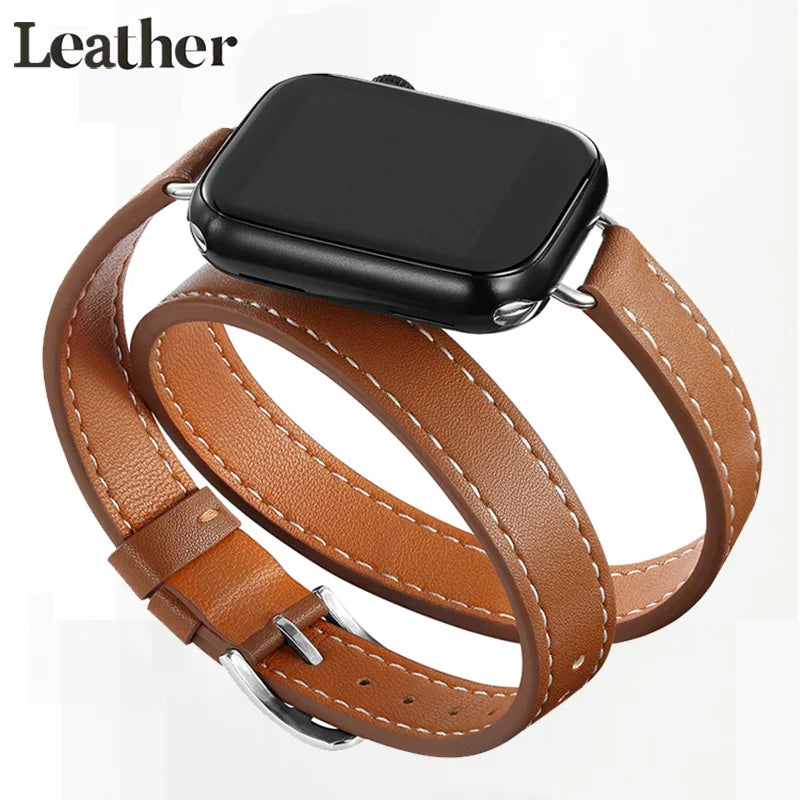 Leather Loop Band 7 Colours