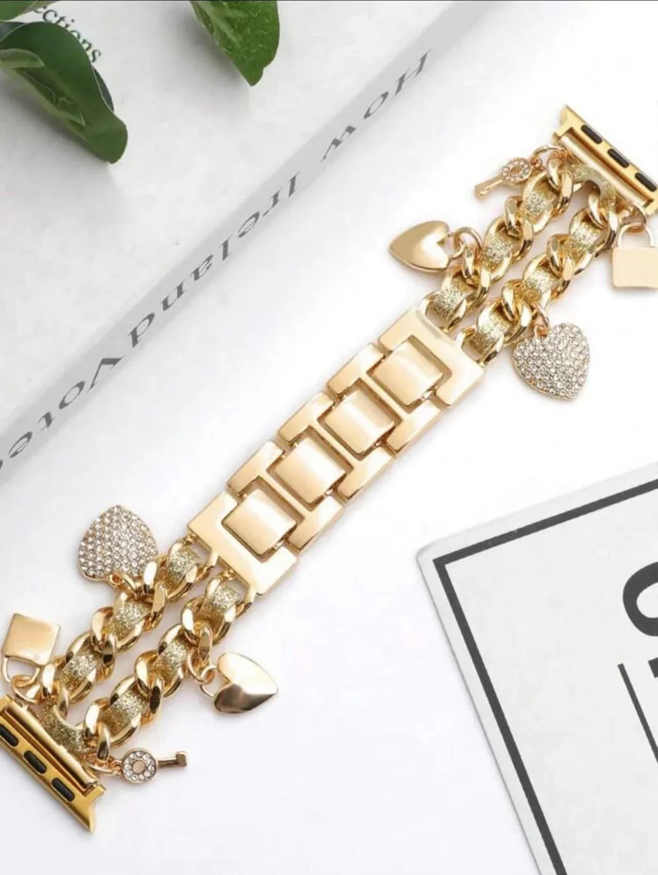 Charm Strap For Apple Watch | Gold | Silver