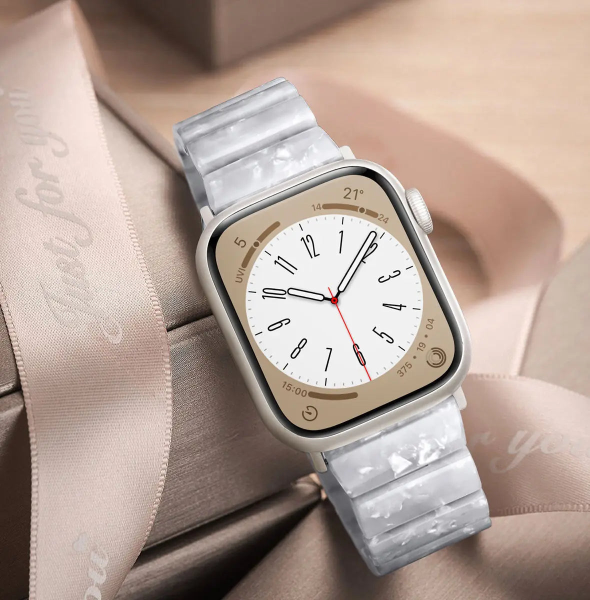 NEW - Resin Shell Watchband with Tool | 3 Colours