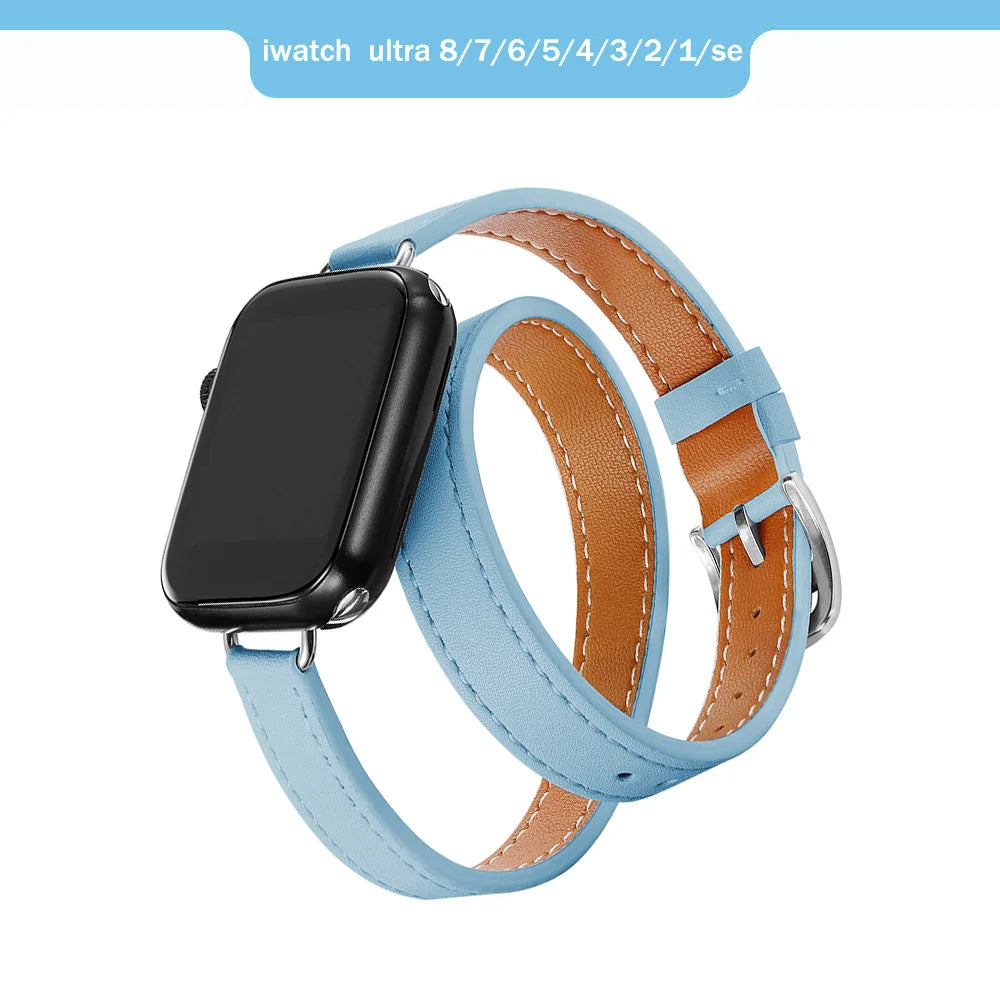Leather Loop Band 7 Colours