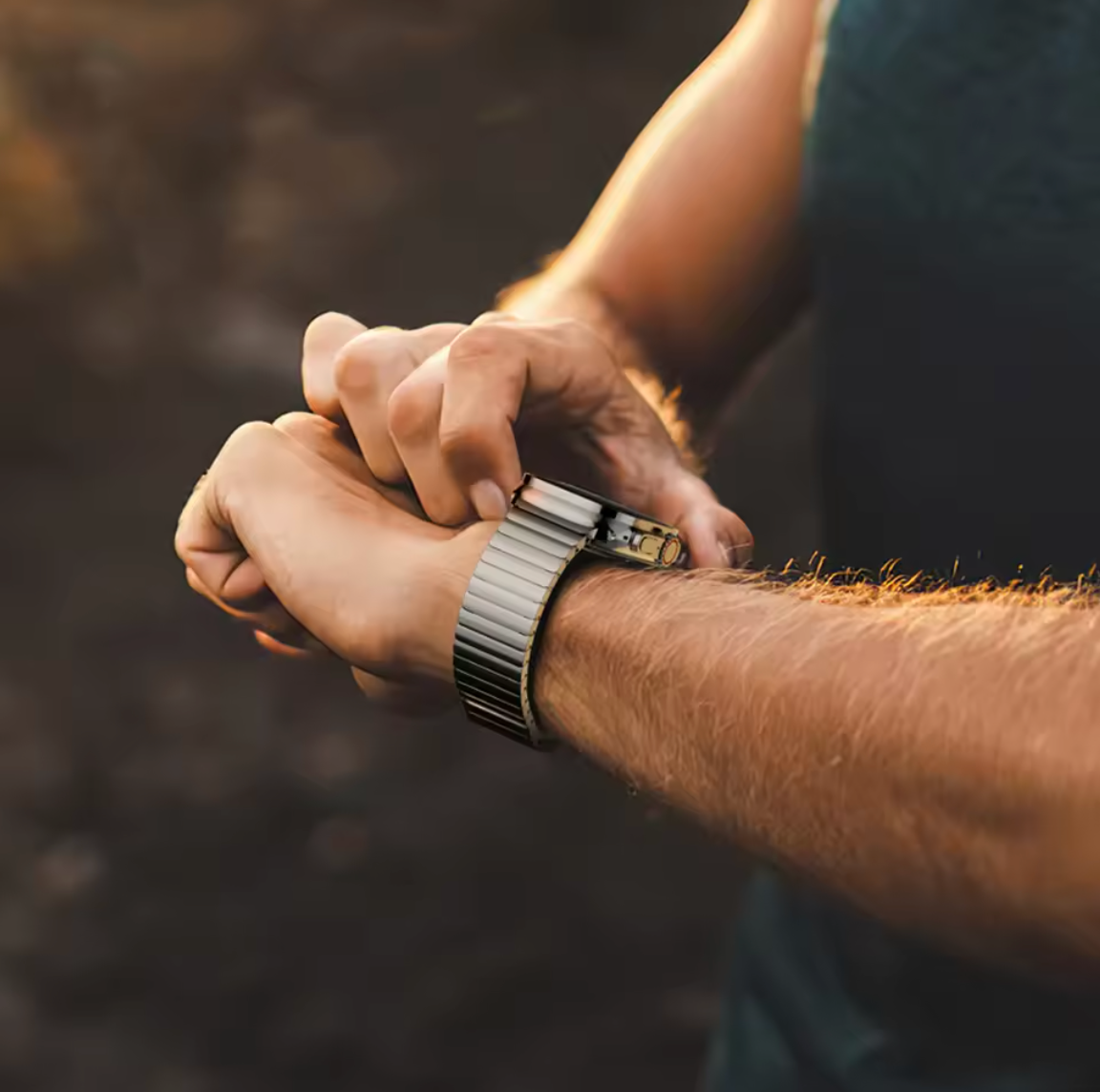 Straplab Luxury Stainless Steel Apple Watch Band