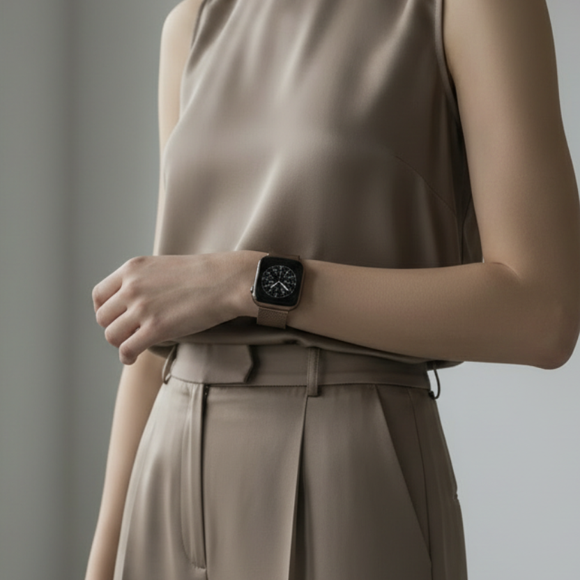 New Autumn Brown Milanese Strap