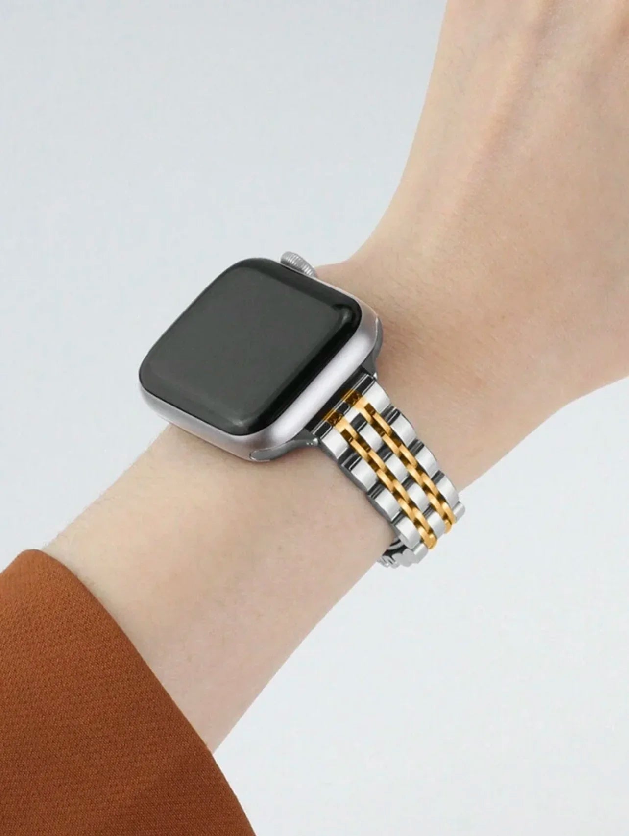 NEW -  2 in 1 Steel Band + Protective Shell Case 5 Colours