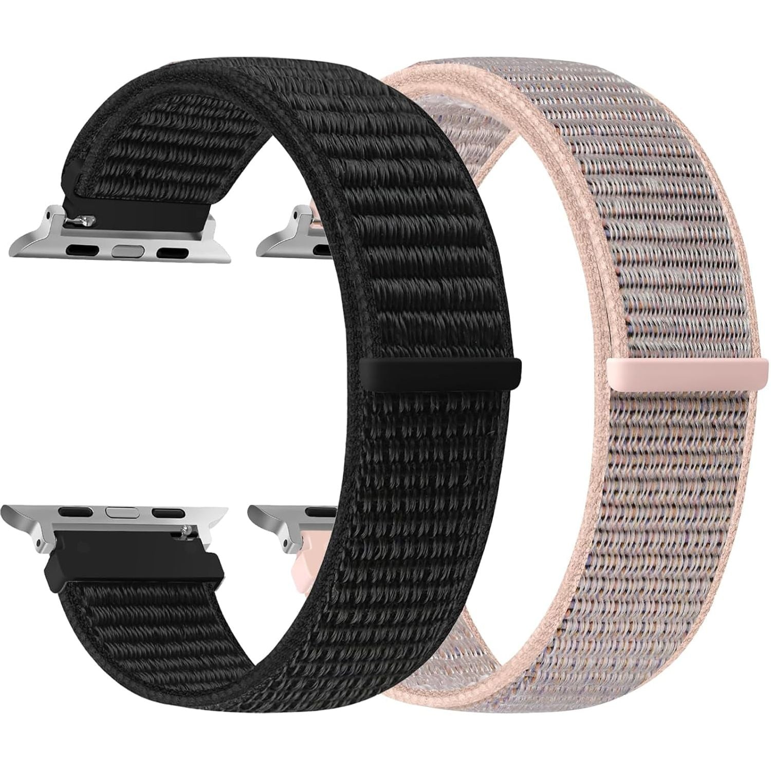 Sport Bands Compatible with Apple Watch Band 38Mm 40Mm 41Mm 42Mm 44Mm 45Mm 49Mm 46Mm,Nylon Breathable Strap Compatible with Iwatch Apple Watch Series 10 9 Ultra 8 7 6 5 4 3 2 1 SE Women Men