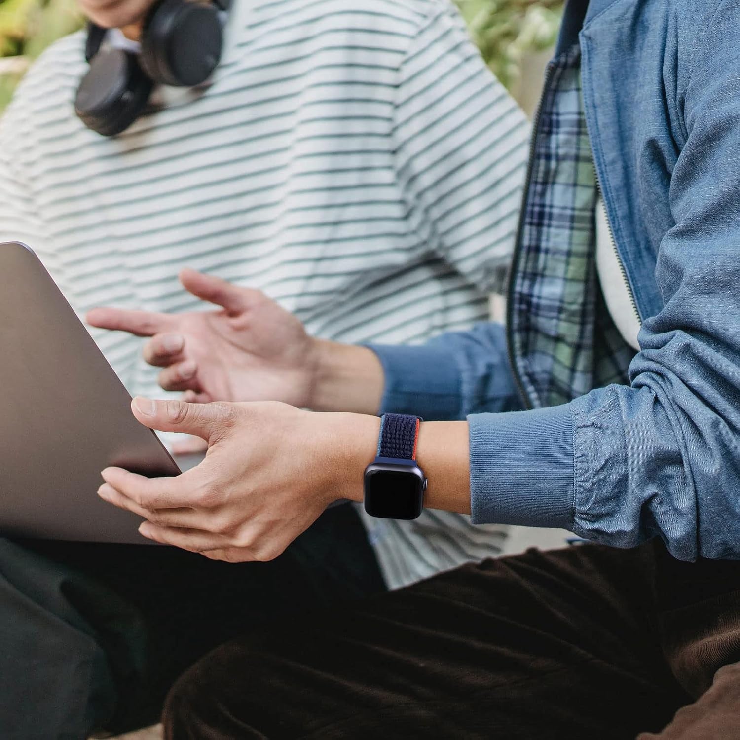 Straplab Soft Nylon Sports Loops for Apple Watch