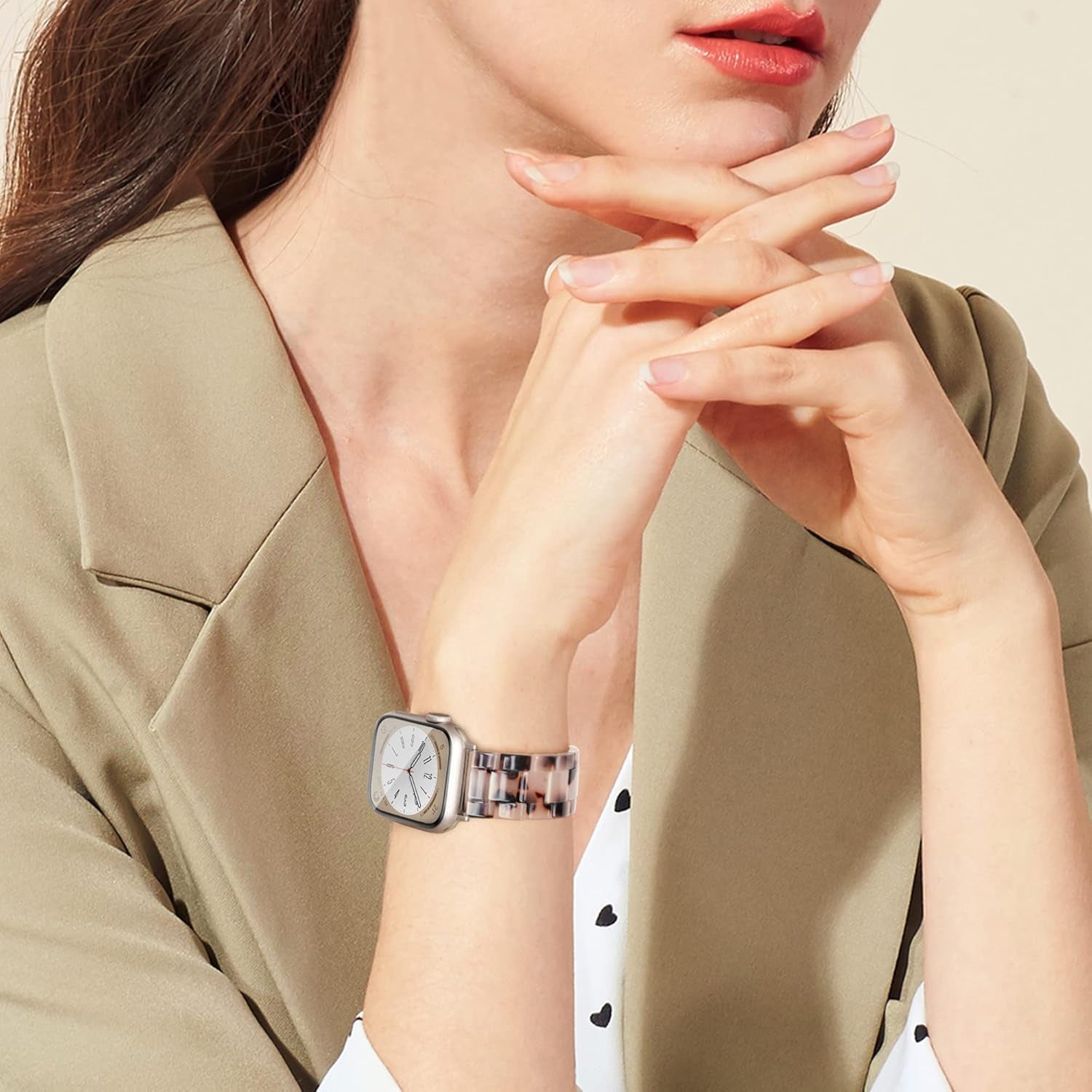 Straplab Tortoise Shell Watch Band