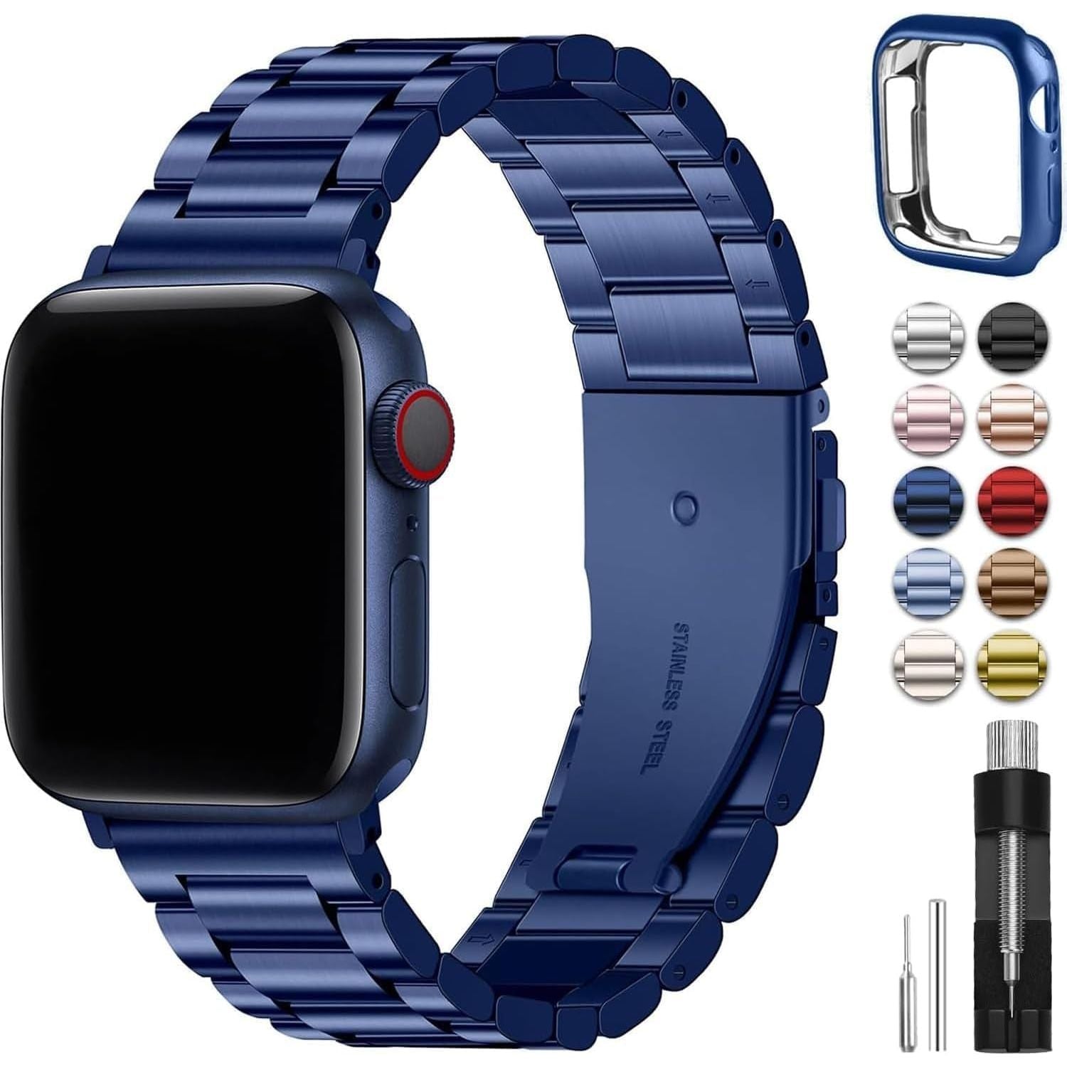 Straplab Steel Luxe Apple Watch Band