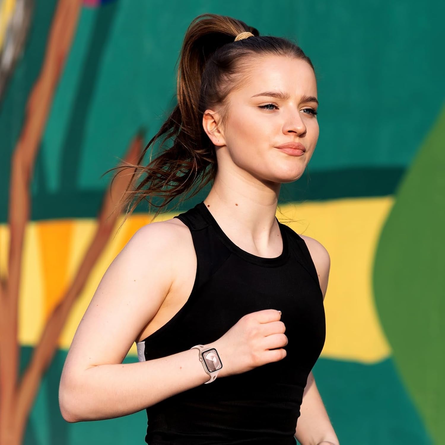 Straplab Lux Silicone Adjustable Watch Band