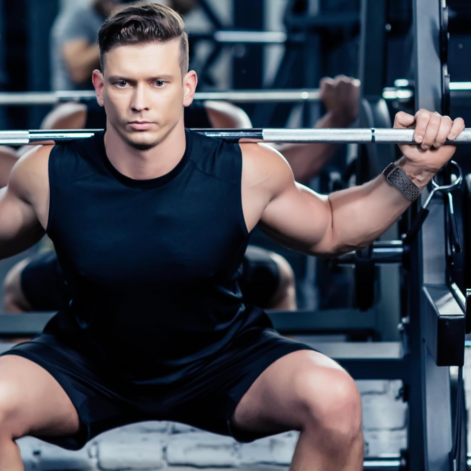 Straplab Bandelle Sport Silicone Watch Band for Apple Watch