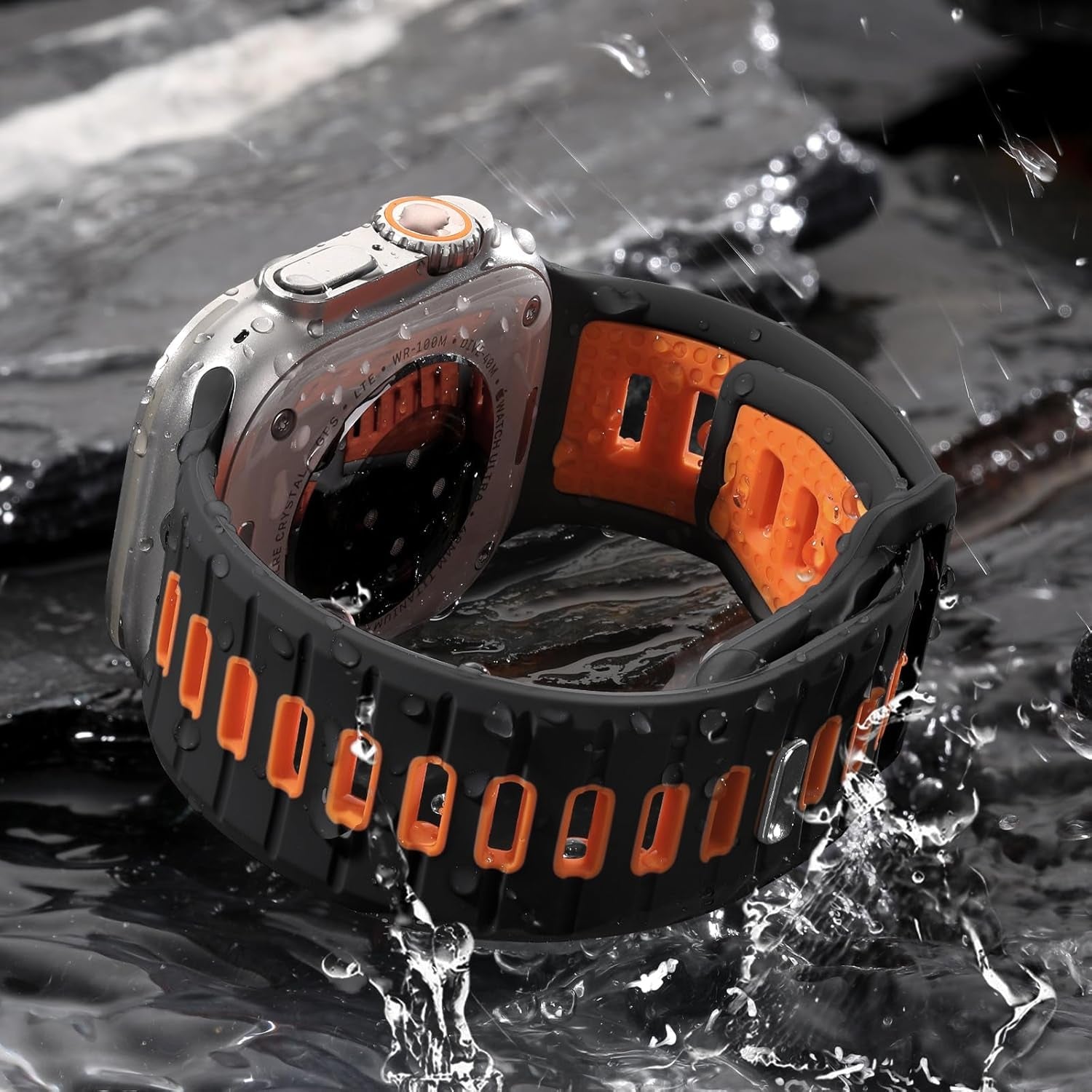 Straplab Bandelle Sport Bands for Apple Watch Ultra 2 & Series 1-10