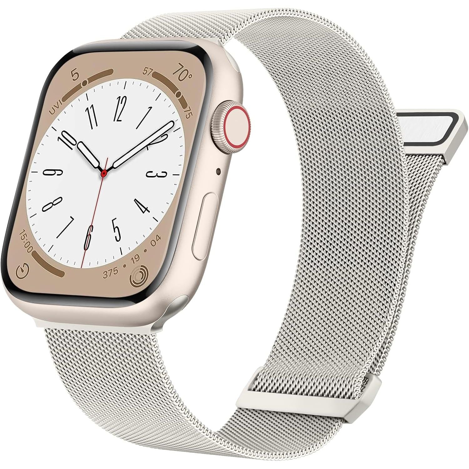 Metal Bands for Apple Watch Bands 49Mm 45Mm 44Mm 42Mm 41Mm 40Mm 38Mm Women Men, Stainless Steel Loop Magnetic Milanese Mesh Strap for Apple Watch Ultra Iwatch Series 9/8/7/SE/6/5/4/3/2/1