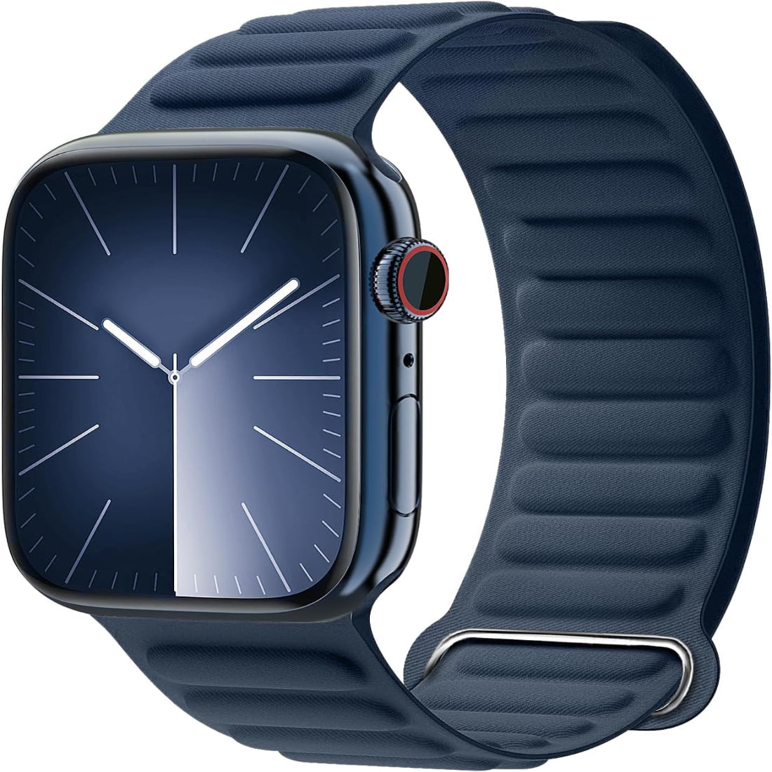 Magnetic Link Band Compatible with Apple Watch Band 49Mm 45Mm 44Mm 41Mm 40Mm 42Mm 38Mm Iwatch Bands for Women Men, Finewoven Loop Magnet Strap for Iwatch Series 9 8 7 6 5 4 3 2 1 SE 2Nd Ultra