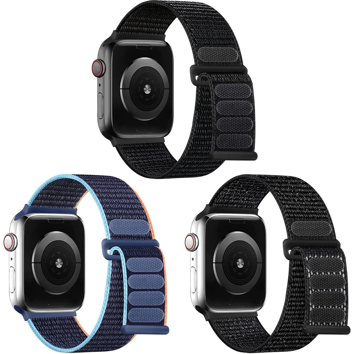 Nylon Bands for Apple Watch Band Series 10 9 8 7 41Mm 46Mm 45Mm 49Mm for Women Men, Soft Breathable Solo Loop Straps for Iwatch Apple Watch 38Mm 40Mm 41Mm 42Mm 44Mm 45Mm Ultra Series 6 5 4 3 SE