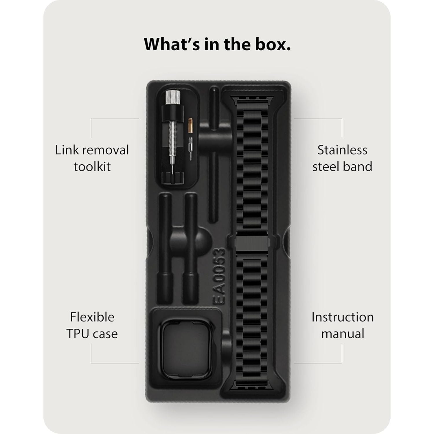 Straplab Steel Luxe Apple Watch Band