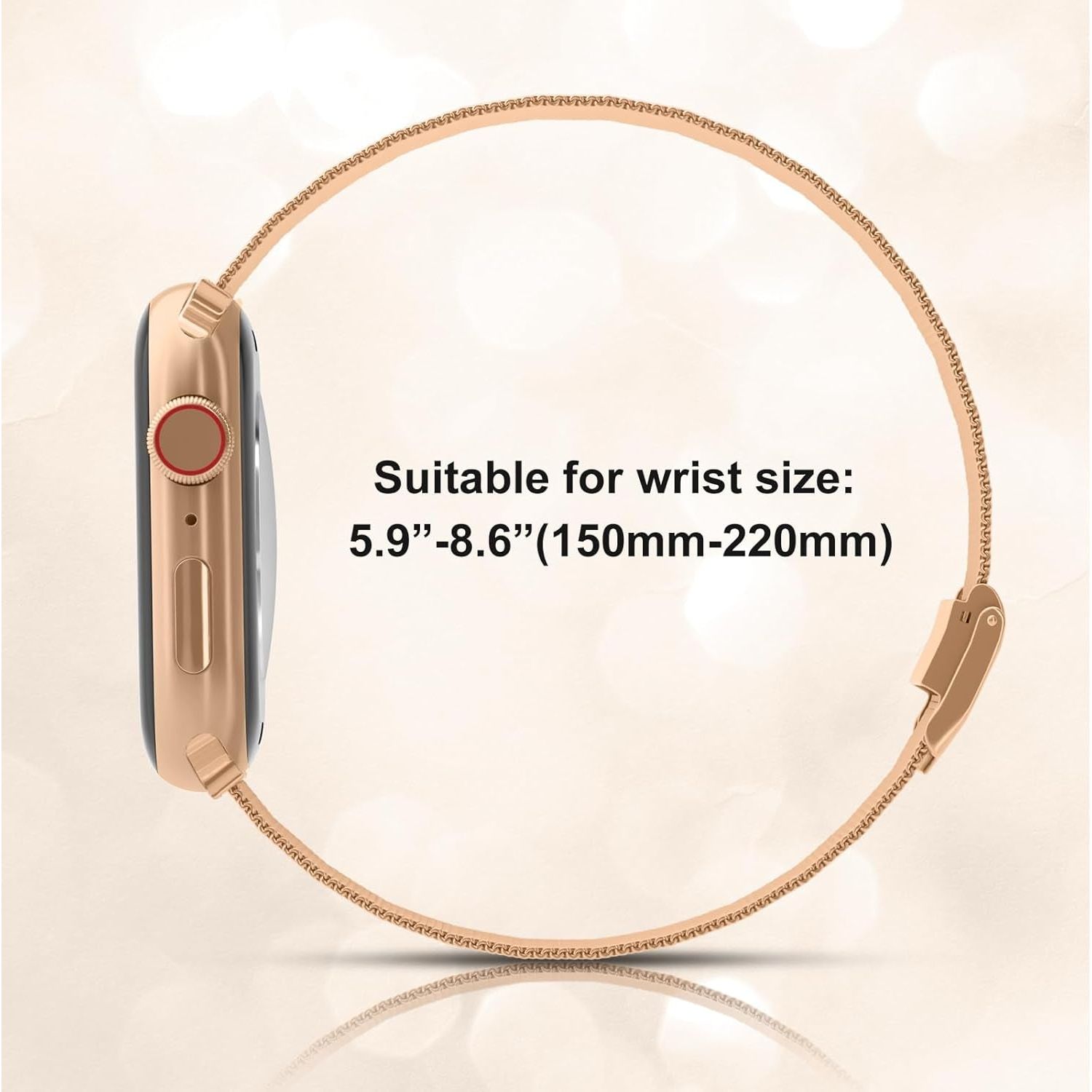 Straplab Magnetic Milanese Band for Apple Watch