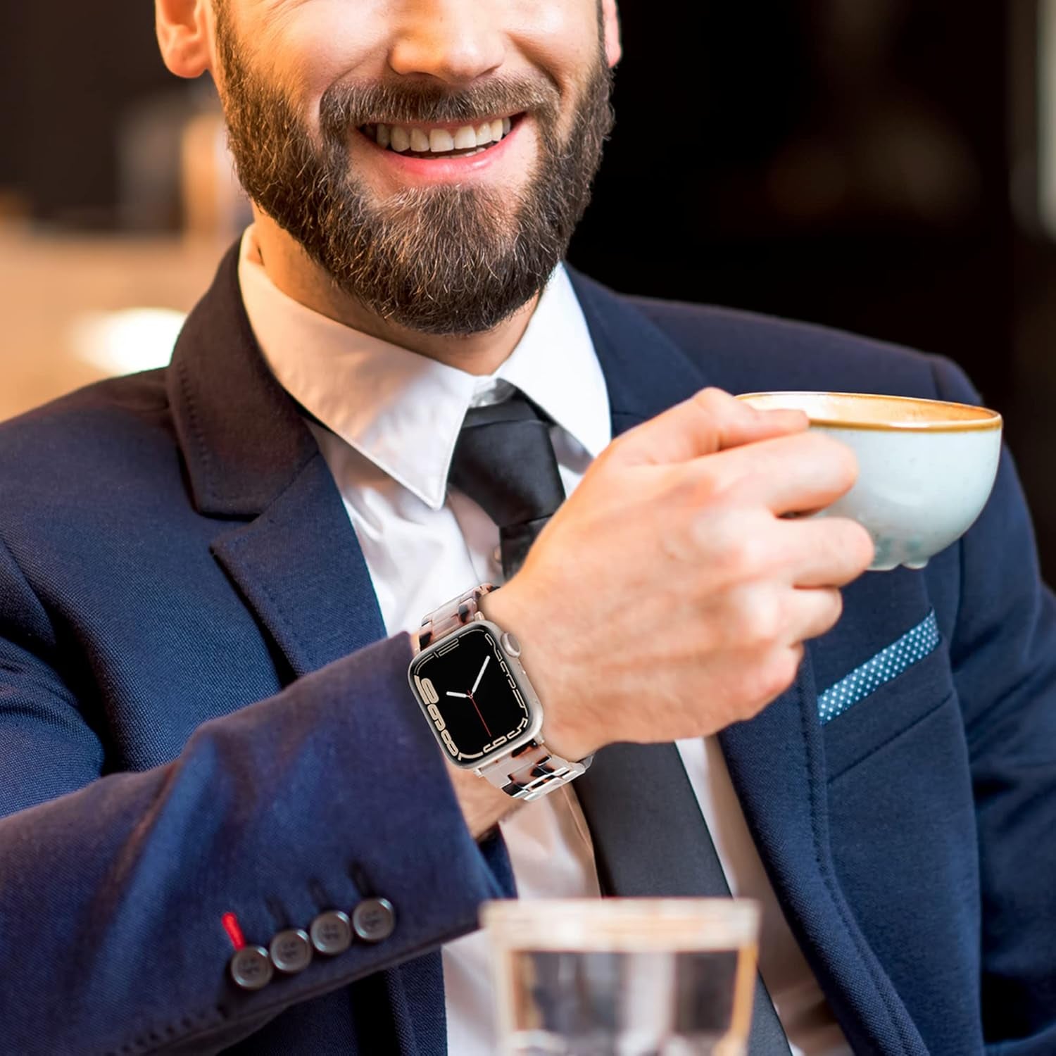 Straplab Tortoise Shell Watch Band